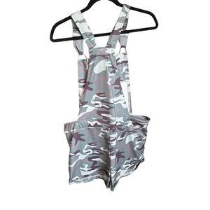 Women’s Camouflage Overall Shorts
